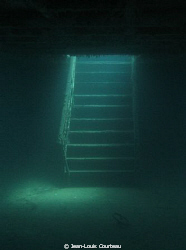 "Stairway To Heaven" - The main stairway on the sunken "A... by Jean-Louis Courteau 